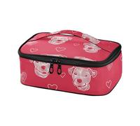 voucong Borsa termica per il pranzo per gli uomini cane linea semplice arte San Valentino cartone animato ufficio Cooler Box loncheras para Hombres de Trabajo construccion