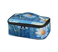 voucong Borse per il pranzo per gli uomini Blue Daisy Hello Sunshine Bloom Spring con manico borse termiche borsa per il pranzo para nino