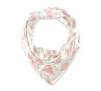 voucong Bow Candy Canes Albero di Natale sciarpa quadrata di seta elegantes fazzoletto da collo per le donne per l'inverno 35x35 chal para mujer