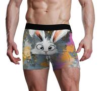 voucong Boxer da uomo a forma di coniglio, boxer, Coniglio cartone animato., L
