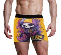voucong Boxer da uomo con scritta "Christmas Grim Reaper", Triste Mietitore di Natale, S