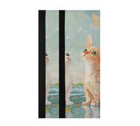 voucong Cartoon Devon Rex Cats River Appliance Covers Set Proctective Kitchen Decor Keep Appliance Clean Off Macchie Polvere per Forno