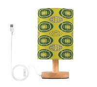 voucong Cinese Unico Cultura Rame Modello Moneta Soggiorno Lampade con Porta USB per le Case Luce di Notte