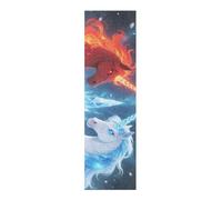 voucong Cool Blue Red Unicorni Progettato Grip Tape per Skateboards Antiscivolo pro Scooter Grip Tape 33×9 Inch lija para patineta
