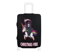 voucong Copertura elastica per valigie antigraffio per valigie, accessori da viaggio, adatta per adesivi da 45-81 cm, Adesivo del fumetto Tristo Mietitore, XL 29-32 in, Classico