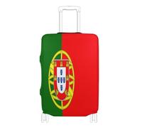 voucong Copertura protettiva elastica per bagagli, resistente ai graffi, adatta per valigie da viaggio, adatta per bandiera del Portogallo da 46-81 cm, Bandiera Portogallo, XL 29-32 in, Classico