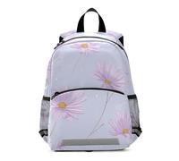 voucong Daisy Flower Pastel Purple bambini zaino impermeabile ragazzi imbracatura con guinzaglio libri borsa per studente mochila para ni?as de 4 a?os
