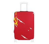 voucong Elastici grandi coperture per bagagli per valigie antigraffio Copertura per bagagli Protector Fit 18-32 pollici Unione Sovietica Bandiera Unione delle Repubbliche Socialiste Sovietiche