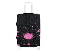 voucong Elastico durevole Dei Bagagli Coperture per valigie Accessorio da Viaggio Fit 45-81 Pollici Gotico Rosa Pianeta Astrologia, Astrologia del pianeta rosa gotico, XL 29-32 in, Classico