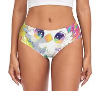 voucong Estetica Bellezza Formica Pittura Della Donna Breve Mutandine Biancheria Intima Della Donna Soft Touch Organic Mutande, Pittura estetica di arte della formica di bellezza, L