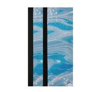 voucong Falso Glitter Marmo Grano Blu Frigorifero Maniglia Protector Proctective Kitchen Appliance Decor Off Macchie Polvere per Frigorifero