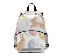 voucong Felice Pasqua Cartoon Rabbit Egg zaini per bambini ragazzi sicurezza bookbag per ragazzo morral escolar para ni?o