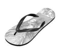 voucong Flip flop di gomma del drago per le donne Quick-Dry Wedding Flip per il partito (prop1), Drago, XX-Large