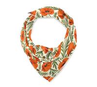 voucong Foglia di fiore sciarpa di seta quadrata sciarpe leggere e involucri per le donne per la primavera 35x35 chales para mujer