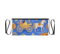 voucong Grembiule da cameriera con carrozza da principessa, 3 tasche, 30,5 cm, resistente all'acqua, per cameriere