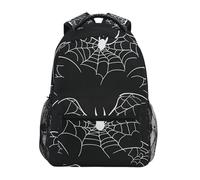 voucong Halloween Spider Web Bat zaino per ragazze bambini per la scuola con grandi libri borsa per liceo mochilas escolares para ni?os de 10 a?os