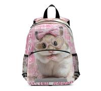 voucong Just A Girl Who Loves Hamster zaino all'ingrosso per i bambini bookbag di sicurezza per i ragazzi mochilas de moda para adolecentes