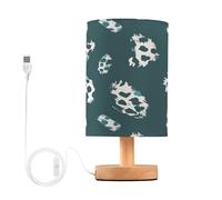 voucong Leopard Print ha condotto la lampada con la porta USB per la lettura della luce di notte