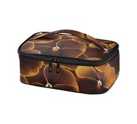 voucong Lunch Tote Bag per le Donne Nature Pansy Brown College Cooler Lunch Box per gli Uomini loncheras para Mujer pequena