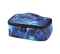 voucong Lunch Tote Lightening Blue Nature Work Cooler Lunch Box lonchera para comida