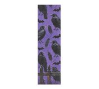voucong Nastro antiscivolo impermeabile per skateboard con corvo nero, per scooter professionisti, 83 x 22,9 cm