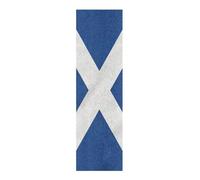 voucong Nastro antiscivolo per skateboard con bandiera scozzese nazionale blu per scooter professionisti, 83 x 22,9 cm, per skateboard