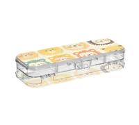 voucong Nightmare unicorni Boho Style Pencil Storage Box Clear Double Deck Hard Box Penne Caso Per Forniture di Cancelleria Con Coperchio