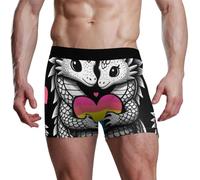 voucong Pansexual Pride - Boxer da uomo con drago, colori, Pansessuale Orgoglio Colori Drago, L