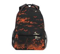 voucong Photo Riders in The Sky Halloween zaino da tennis per bambini con grande borsa libri per bambini mochila para ni?a