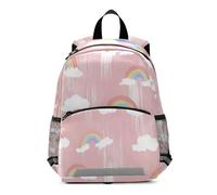voucong Rainbows Pastel Pink divertimento bambini zaino sicurezza libri borsa per 4 anni mochilas para la escuela