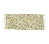 voucong Scialli e involucri in stile vintage con giglio dorato William Morris, sciarpa morbida in finto cashmere per le donne
