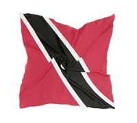 voucong Sciarpa di seta di modo delle donne leggera Piazza Satin pashmina per le donne per la primavera Trinidad e Tobago Flag