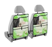 voucong Sedile posteriore auto pasquale cartone animato pasquale agnello striscia con tablet contiene 2 confezioni posteriore del sedile organizzatore per auto per bambini Kick Mat