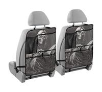 voucong Seggiolino Auto Vintage Disegnato A Mano Illustrazione Di Un Tristo Mietitore Tablet Holder 2 Pack Sedile Posteriore Organizzatore Per Bambini Kid Kick Mats