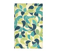 voucong Set di 6 strofinacci da cucina in microfibra con motivo geometrico piatto Liberty Pattern in microfibra, 71,1 x 45,7 cm