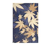 voucong Set di 6 strofinacci in microfibra per la pulizia della cucina con foglia d'acero blu-oro 71,1 x 45,7 cm