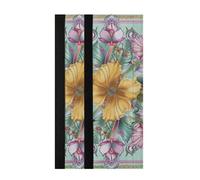 voucong Set di coperture per elettrodomestici alla moda Boho con fiori colorati per decorare la cucina e mantenere l'apparecchio pulito dalle macchie e dalle gocce per forno