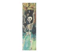 voucong Skeletons are Dancing at A Haunted House Party Grip Tape per skateboard con design a prova di strappo Fusion Grip Tape per scooter 83 × 22,9 cm lija para Skateboard