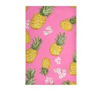 voucong Strofinacci divertenti con ananas rosa per cucina asciugamani decorativi in microfibra per cucina 71,1 x 45,7 cm set di 6