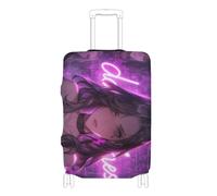 voucong Valigie elastiche Coperture per bagagli Valigie lavabili Copertura Accessori da Viaggio Fit 18-32 Pollici 3D Beauty Anime, 3d Bellezza Anime, M 22-24 in, Classico