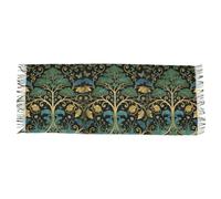 voucong William Morris Green Life Tree scialli e avvolge sciarpe da donna in finto cashmere