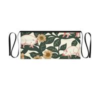 voucong William Morris, grembiule da cameriera con tasche, 30,5 cm, impermeabile, per cameriere