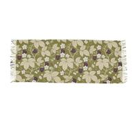 voucong William Morris Retro Raspberry Grass Green scialli e avvolge inverno Essentials Faux Cashmere sciarpa donna
