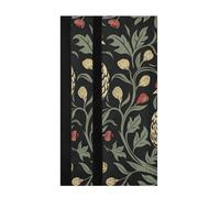 voucong William Morris, set di coperture per elettrodomestici a forma di pollo, rosso scuro e nero, decorazione per la casa, mantiene puliti gli elettrodomestici da cucina dalle macchie e dalle gocce