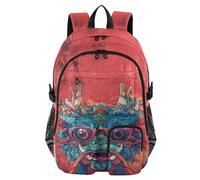 voucong Zaino per computer portatile per donne e uomini, con drago cinese, borsa per libri scolastici per ragazze adolescenti 44,5 cm, zaino universitario leggero borsa casual