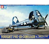 Vought F4U-1D Corsair Con Motore Moto Tug Modello 61085 TAMIYA