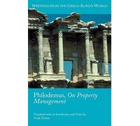 Voula Tsouna Philodemus, On Property Management (Tascabile)