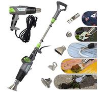 VOUNOT® Bruciatore Elettrico 5 in 1, 2000 W, con Cavo da 5 m e 5 Ugelli, Senza Gas o Flamma, Multicolore