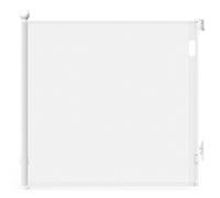 VOUNOT® Cancelletto Sicurezza Estensibile per Bambini e Cani, 0-180 cm Cancello per Cani Barriera di Sicurezza Regolabile per Scale, Corridoi e Porte, Uso Interno ed Esterno, Bianco
