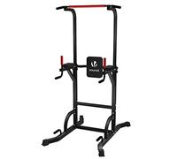 VOUNOT Power Tower, Dip Station Pull Up Bar for Home Gym Strength Training